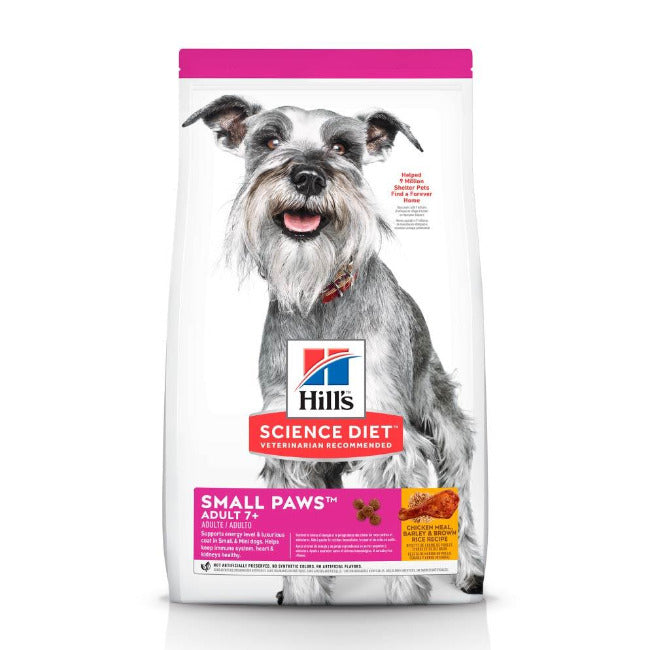 Hills Adulto 7+ Small Paws 2 Kg - Alimento Razas Pequeñas y Miniatura Science Diet Hills Adulto 7+ Small Paws 2 Kg - Alimento Razas Pequeñas y Miniatura Science Diet